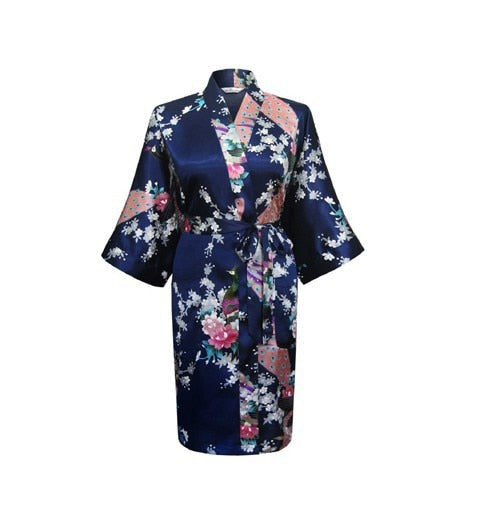 Victoria's Secret Floral Satin Short Kimono Dressing Gown | Victoria's  Secret Ireland