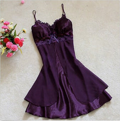 1Pc New Sale Women's Lace Lingerie Nightgown Babydoll Strap Sleepwear Sleepshirts